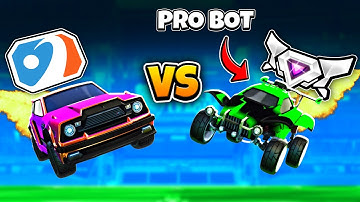 Pro Rocket League Player vs SSL AI Bot