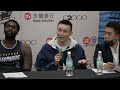Leopards Postgame｜總教練王志群、張智峰、狄安森(Caelan Tiongson)、湯馬斯(Elijah Thomas)｜桃園雲豹 vs 台灣啤酒英熊 2022.03.12