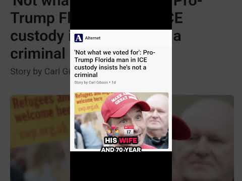 Pro-Trump, Detained by ICE—The Florida Man Paradox #breakingnews #news #trump