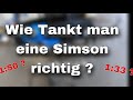 Wie TANKTE ich MEIN Moped ? | Simsonnito | Motovlog