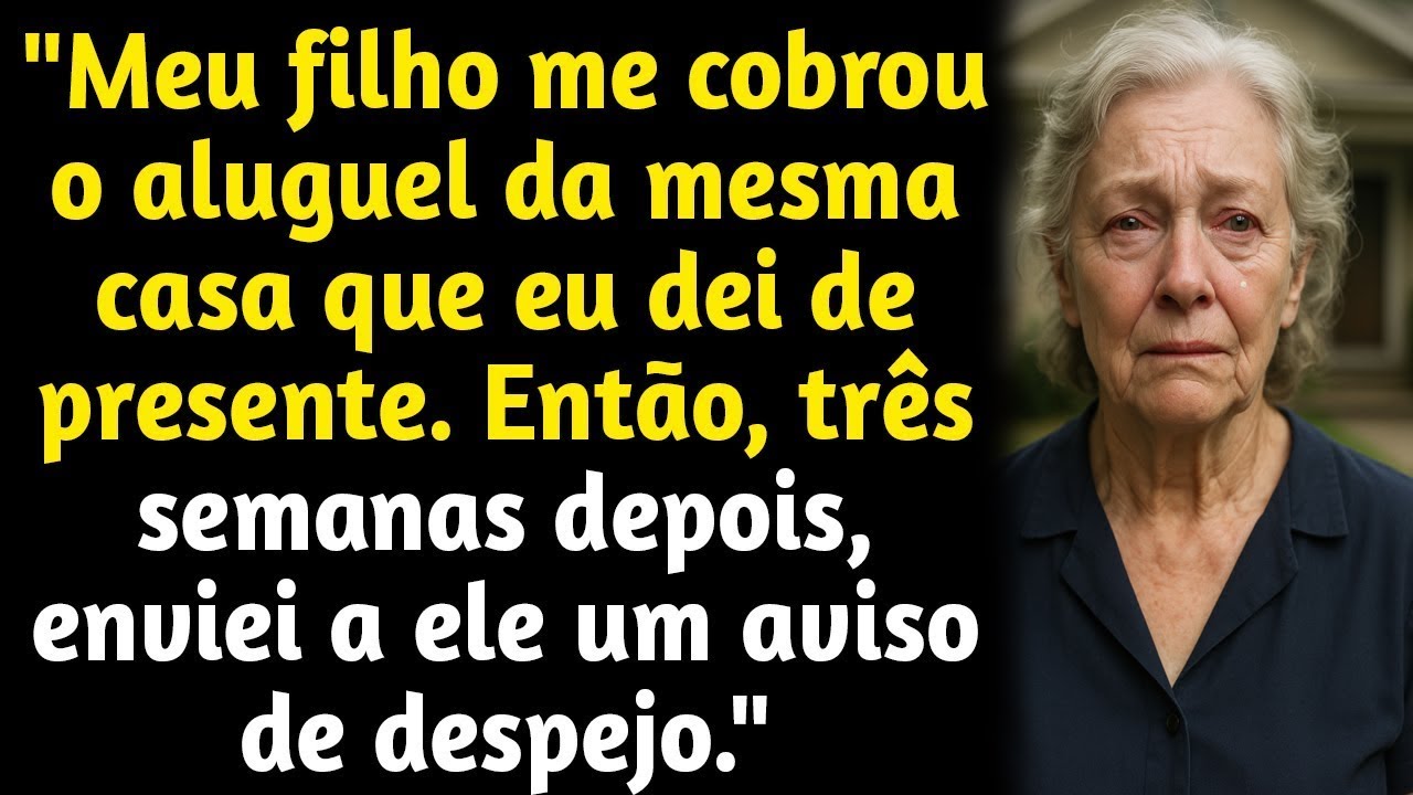 Meu filho exigiu aluguel pela casa que eu dei a ele — então enviei a ele um aviso de despejo