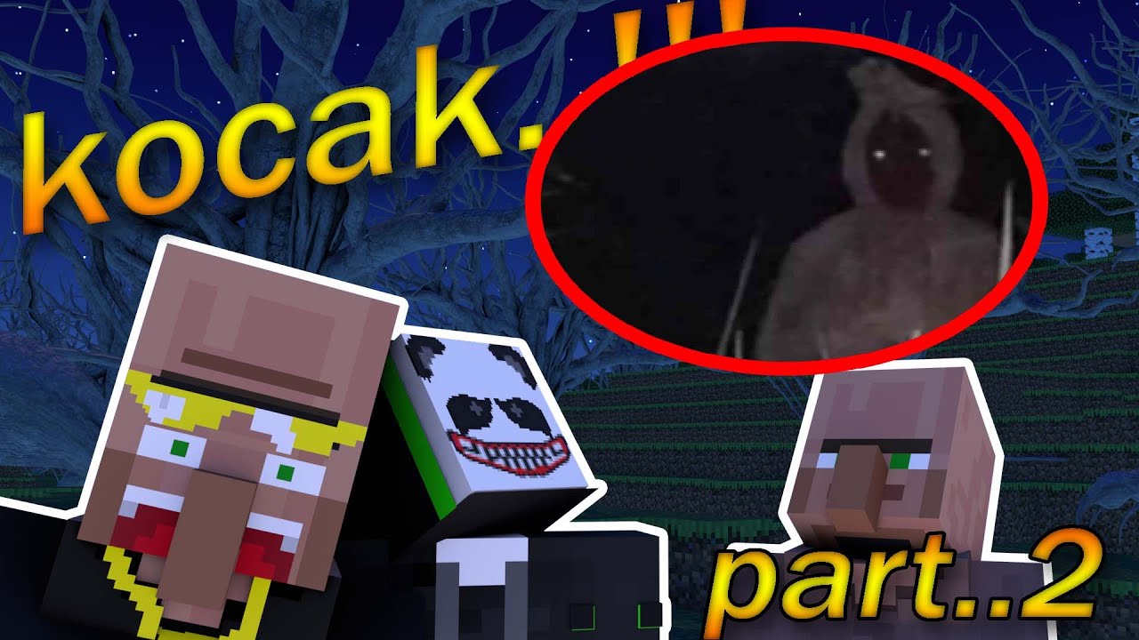 ketika VILLAGER harus selamat dari setan POCONG, GENDRUWO, dan KUNTILANAK...!!!!!