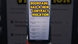 DoorDash Driver Gets Contract Violation For WRONG ORDER DELIVERED! SMH #doordash #fyp #tiktoviral