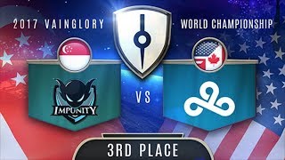 Cloud9 (NA) VS Impunity (SEA) - Razer 2017 Vainglory World Championship - Grand Finals