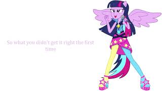 My Little Pony - Equestria Girls Shake Your Tail Lyrics