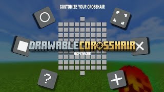 Drawable crosshair for minecraft bedrock edition!!