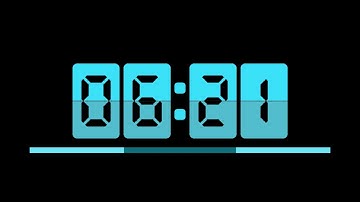 17 minutes Countdown Timer (flip clock)