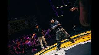 1/2 FINAL Break The Floor 2024 | CHALLENGER 1(Spider, Mattix & Bad Mathis) VS ITALIAN FLOW