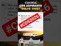 CDS GS PYQ Real Exam Questions | Most Expected Defence GS Questions #cds2026 #tranding #feedshorts