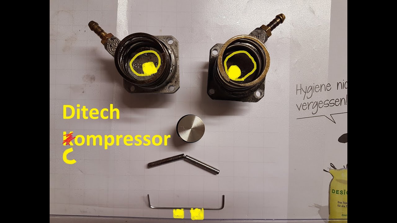 Aprilia sr50 Ditech Compressor testing + Infos - YouTube