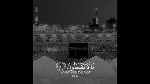 سورة الصف الآيتين ﴿٢﴾ و ﴿٣﴾ | اسلام صبحي | حالات واتس | مقاطع انستقرام