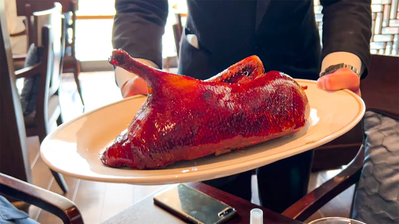 【Japanese Chinese】The best Chinese food in Japan「中国飯店 琥珀宮」Peking duck is the most delicious【Tokyo】