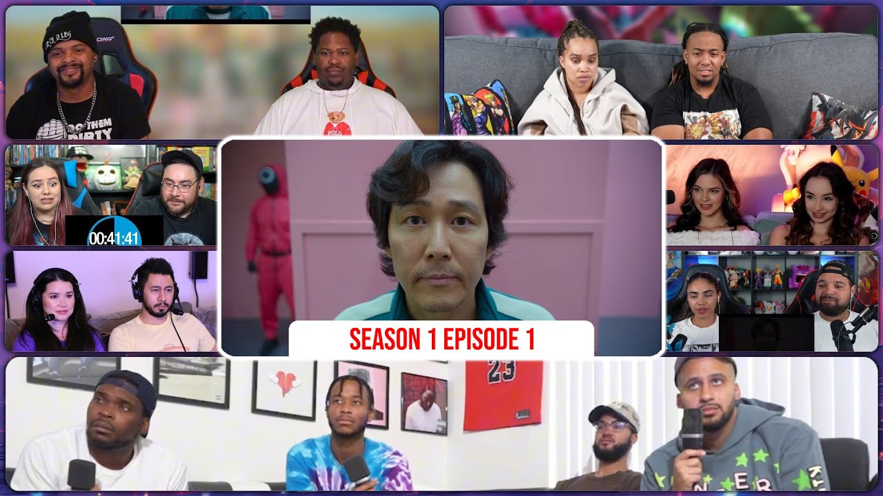 Squid Game Season 1 Episode 1 Reaction Mashup