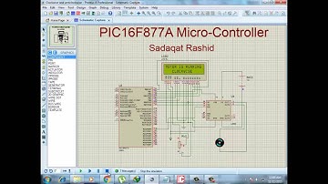 Rotating motor clockwise and in anticlockwise direction using PIC16F877A micro-controller