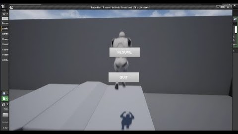 How To Make A Pause Menu [Unreal Engine 4]