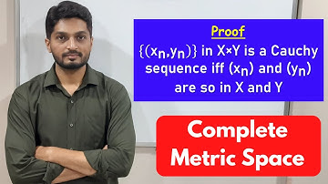 Cauchy Sequence in a Product Metric Space | L24 | TYBSc Maths | Completeness @ranjankhatu