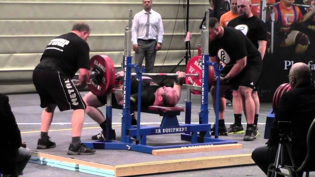 Jøren Eikeland - 727,5kg total @ NM 2014