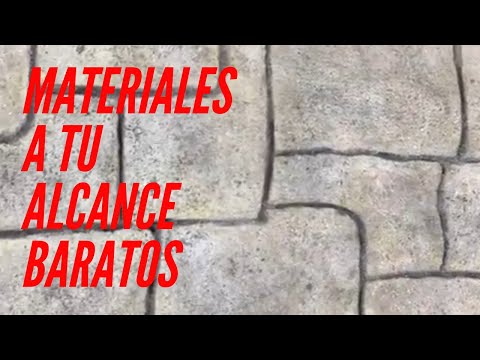 Video: ¿De qué está hecha la piedra de imitación?