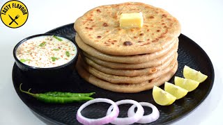 EASY ALOO PARATHA RECIPE | HOW TO MAKE ALOO PARATHA AT HOME | ALOO PARATHA by Tasty Flavour 1,732 views 2 years ago 4 minutes, 21 seconds