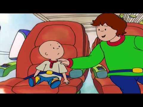 |62| Caillou uçağa biniyor |CaillouTV|