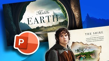 How I made this crazy CINEMATIC POWERPOINT presentation 🤯