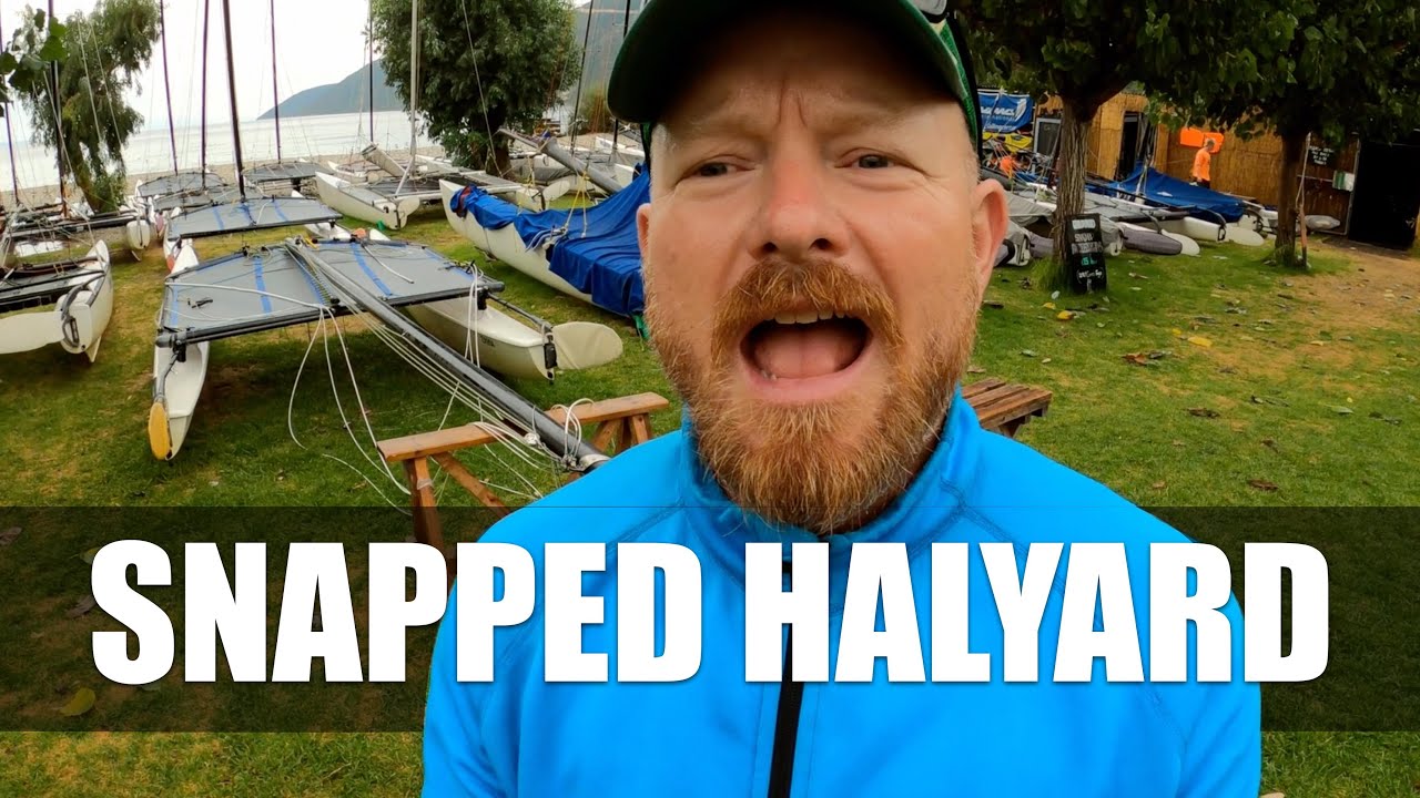 How to replace your main halyard HOBIE 16