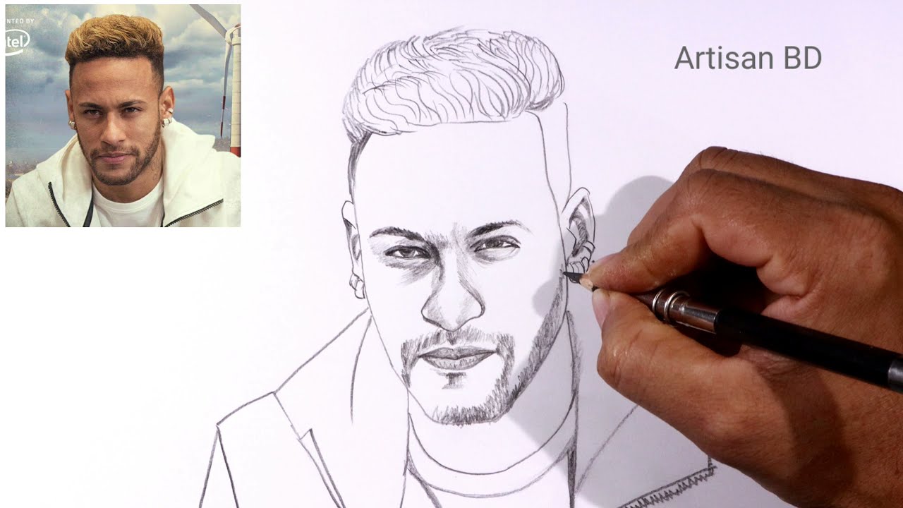 Neymar - Drawing Skill