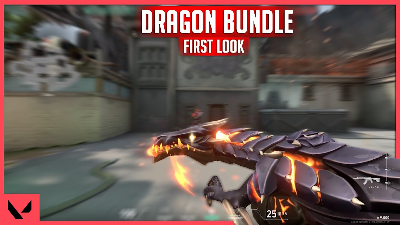 Valorant Dragon Bundle (Elderflame) All Skins First Look - YouTube