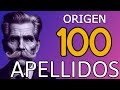  el origen de 100 apellidos  descubre tus orgenes