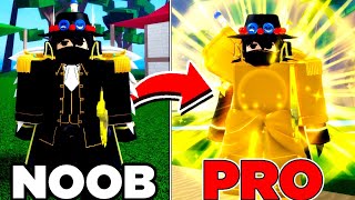 FUI DE NOOB A PRO NO NOVO JOGO DE ONE PIECE DO ROBLOX!