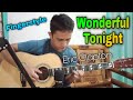 WONDERFUL TONIGHT - ERIC CLAPTON | FINGERSTYLE GUITAR COVER, Vince Angelo Inas