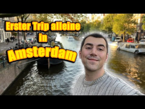 All alone in Amsterdam, crazy Trip lel⎪Jannik Stutzenberger