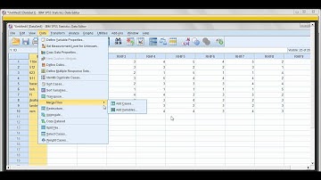 Combining Datasets in SPSS