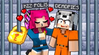 KIZ POLİS HAYRANIM BENİ HAPSE ATTI   Minecraft