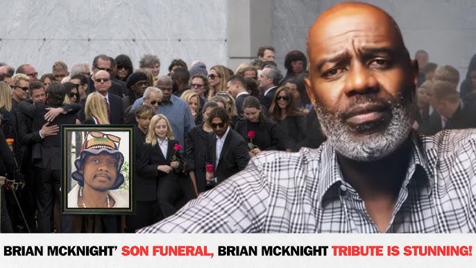 Brian McKnight's Son Funeral, Brian McKnight Tribute Is STUNNING! - YouTube