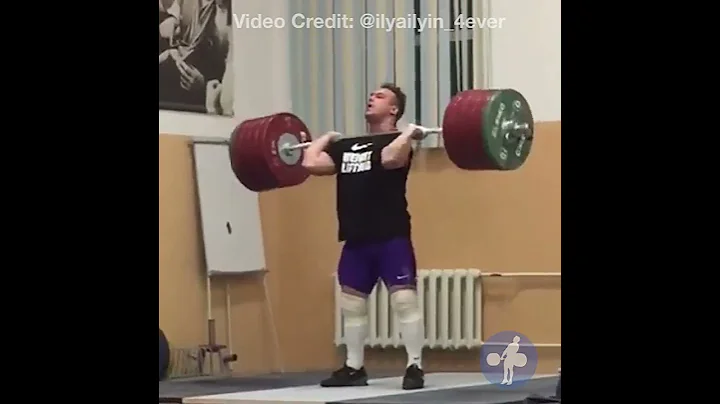 Ilya Ilyin - 245kg Clean and Squat Jerk