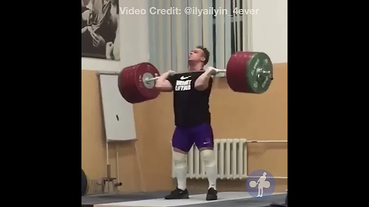 Ilya Ilyin - 245kg Clean and Squat Jerk