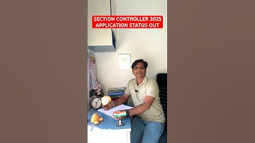 RRB SECTION CONTROLLER APPLICATION STATUS 2025 | RAILWAY SECTION CONTROLLER APPLICATION STATUS 2025