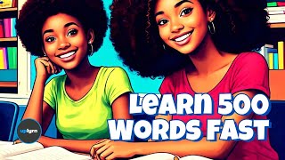 Master 500 Basic English Words in Record Time