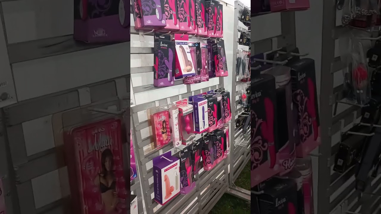 sex shop at the market in Denmark 