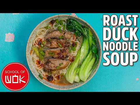 Duck Noodle Soup Recipe - Chinese Noodle Soup with Duck