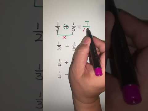 Adding & Subtracting
