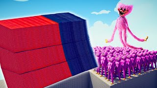 100x + KISSY MISSY Vs EVERY GOD x2  Totally Accurate Battle Simulator TABS