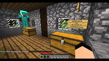 How to use ChestShop Plugin for Minecraft 1.2.5