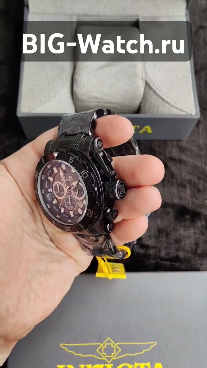 Invicta Coalition Forces 32727 Chronograph Men's Watch Black