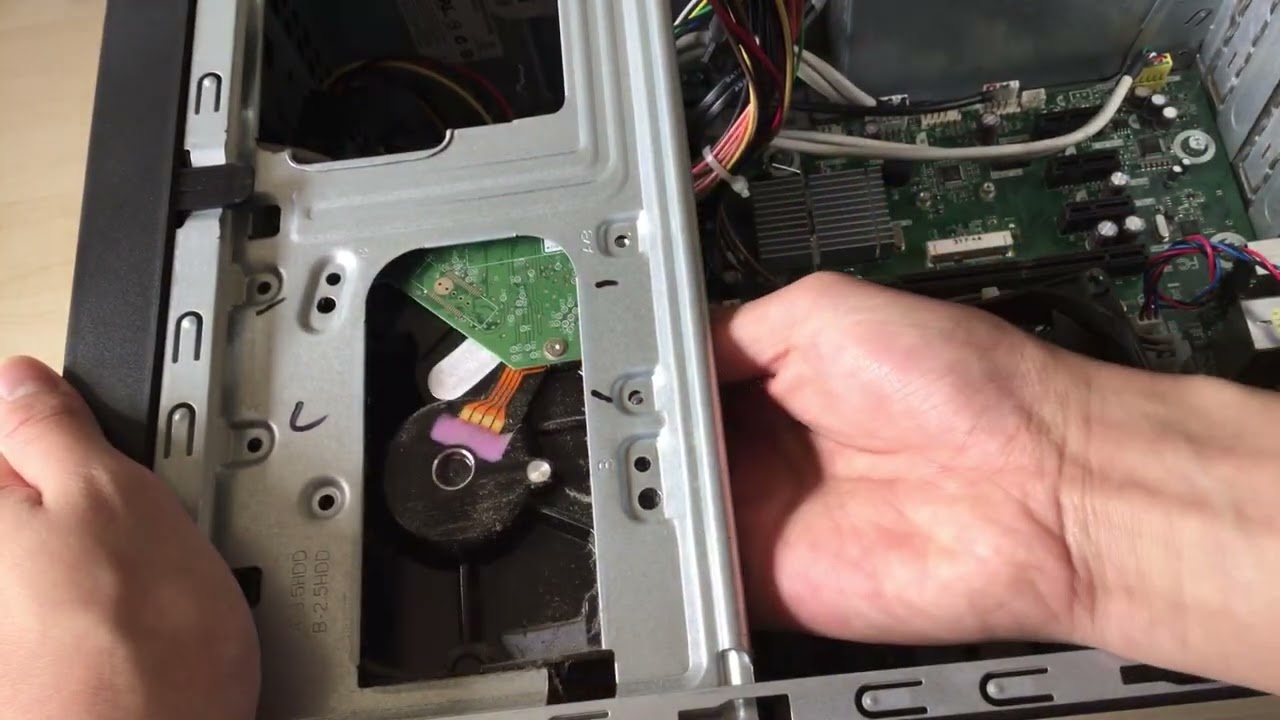 How to Upgrade/Replace the Hard Drive and RAM in a HP Pavilion P62316s  Desktop Computer