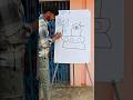 How to draw 5= shivling easy step by step tutorial #shorts #youtube