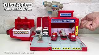 Tomica Transforming Fire Station