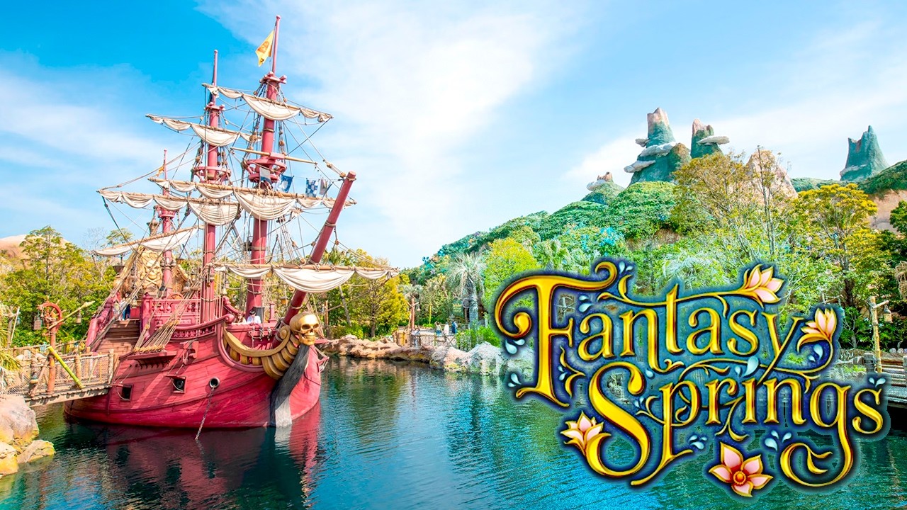 【4K】 Fantasy Springs Walkthrough｜Tokyo Disney Sea - YouTube