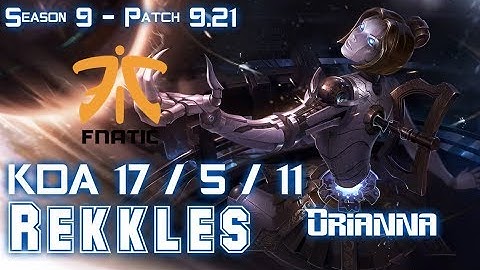 FNC Rekkles ORIANNA vs KAI